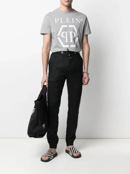 Marškinėliai Philipp Plein pilka