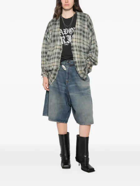 Pantaloni scurți din denim R13 albastru