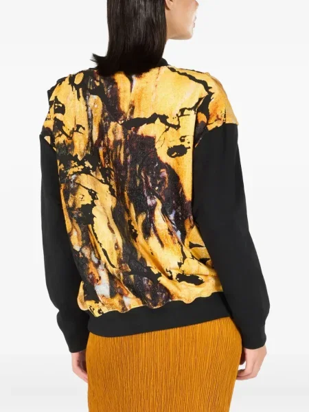 Hanorac Roberto Cavalli cu imagine galben