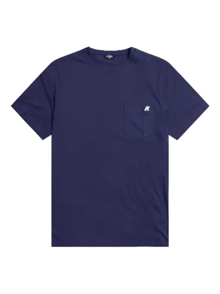 Tricou K-way cu autograf albastru