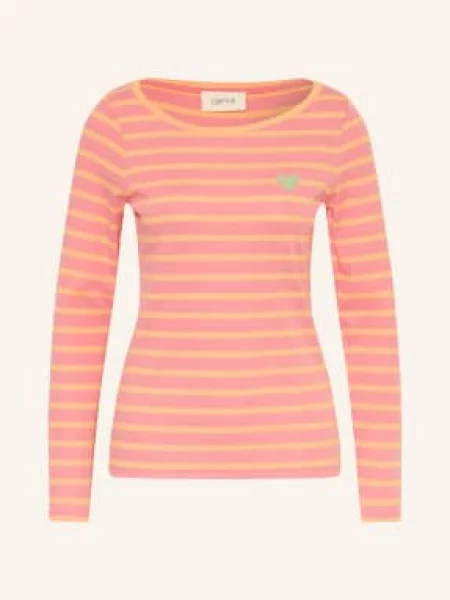 Cartoon Koszulka Z Długim Rękawem pink różowa