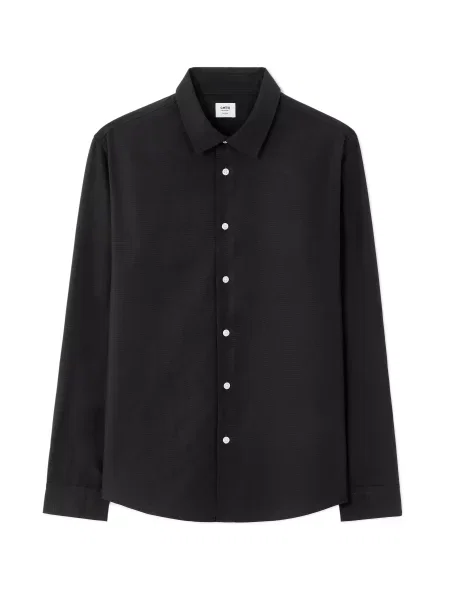 Cămașă Celio cu mâneci lungi lungă negru