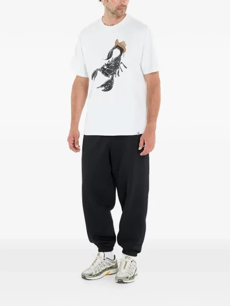 Tricou Nike cu imagine cu șireturi din dantelă alb