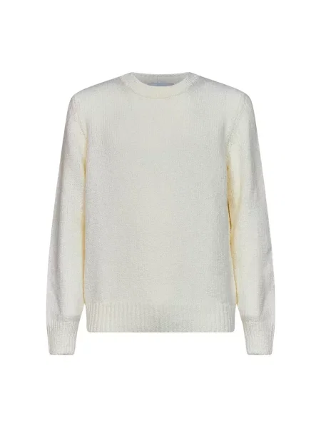 Sweter D4.0 wełniany biały