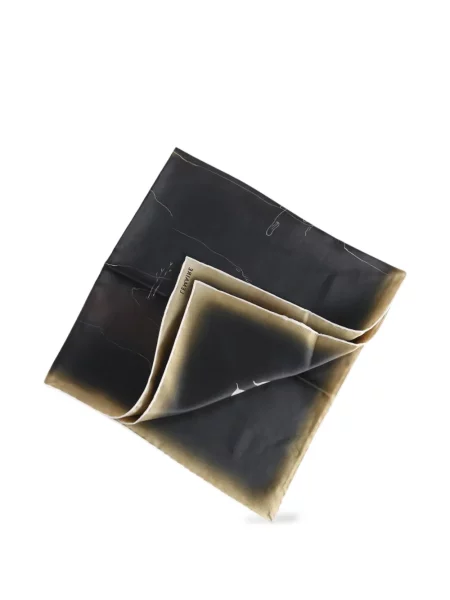 Fular Lemaire cu imagine negru