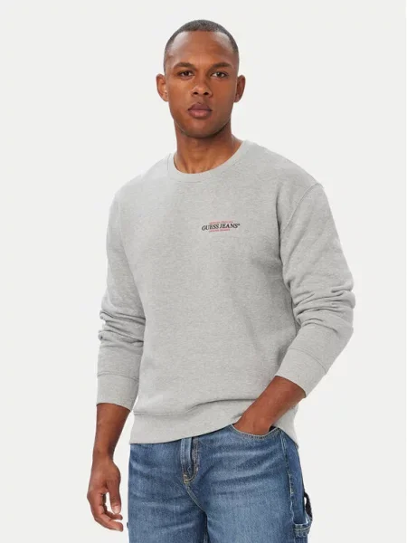 Guess Jeans Суитшърт сив