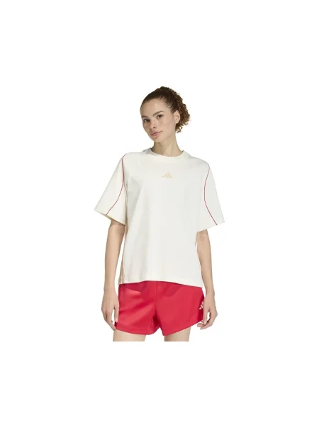 Polokošeľa Adidas béžová