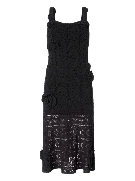 Rochie Pinko cu model floral de costum negru