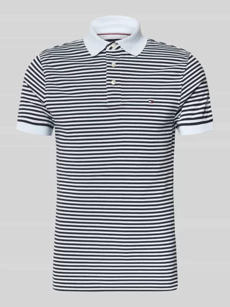 Koszulka polo Tommy Hilfiger niebieska