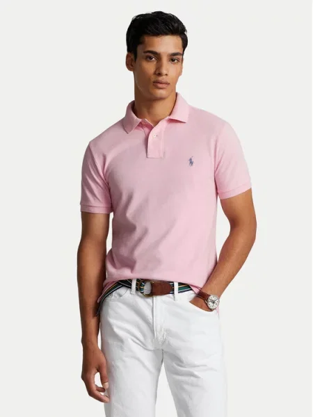 Koszulka polo Polo Ralph Lauren różowa