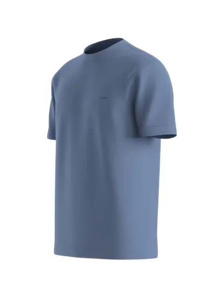 Tricou Boss cu autograf albastru
