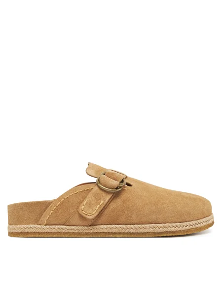 Espadrilky Polo Ralph Lauren hnedá