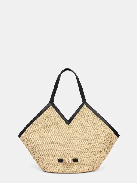 Max Mara Beachwear geantă de plajă bej