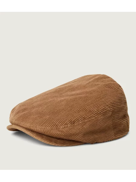 Șapcă Polo Ralph Lauren de catifea bej