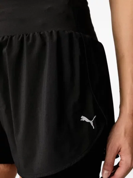 Pantaloni scurți Puma cu imagine negru