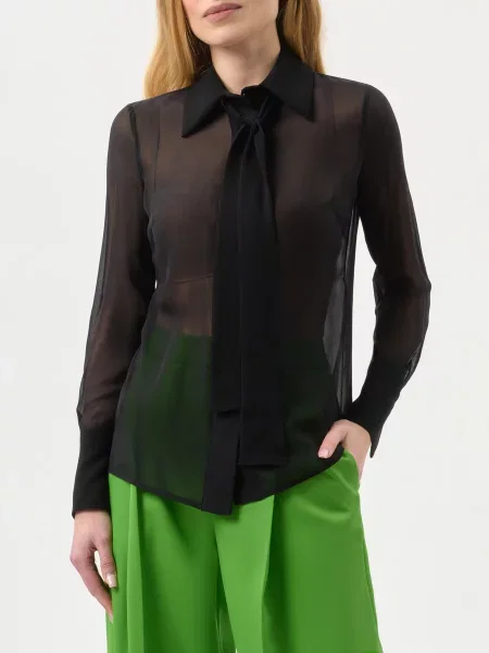 Блуза Elisabetta Franchi чорна