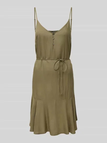 Spódnica mini taliowana z w talii model ‘NYA’ Pieces