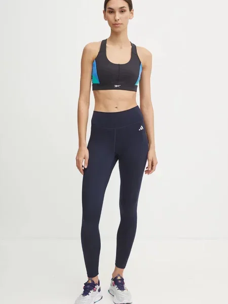 Športová podprsenka Reebok Lux Colourblock čierna