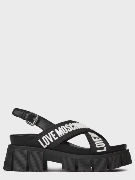 Босоніжки Love Moschino чорні