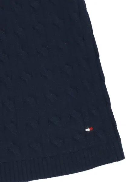 Spódnica mini dziecięca Tommy Hilfiger niebieska