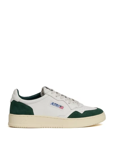 Sneakersy Autry zamszowe białe
