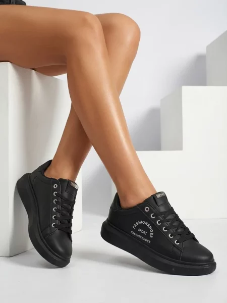 Sneakerși Resti negru