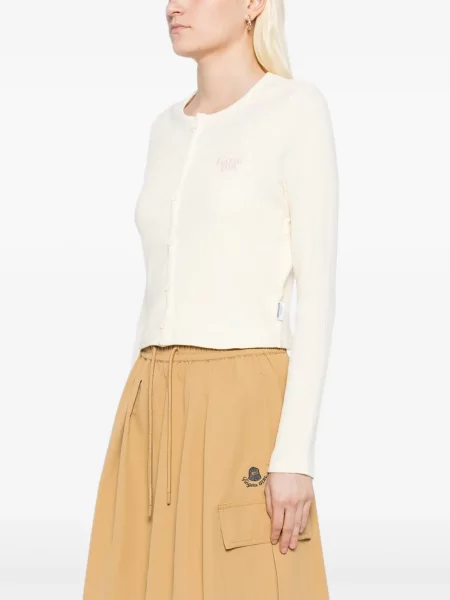 Top Chocoolate cu broderie