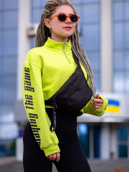 Without Поясна сумка чорний