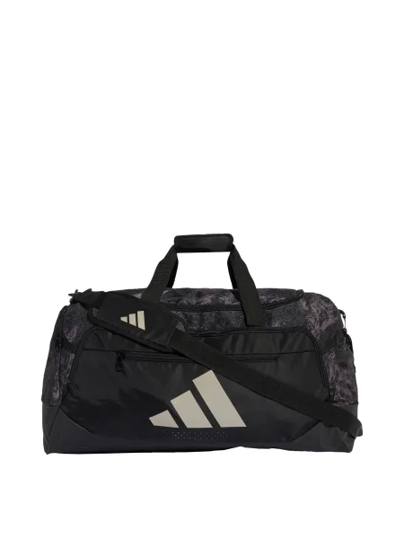 ADIDAS PERFORMANCE Športna torba TRAINING DEFENDER GRAPHIC DUFFLE BAG bež črna