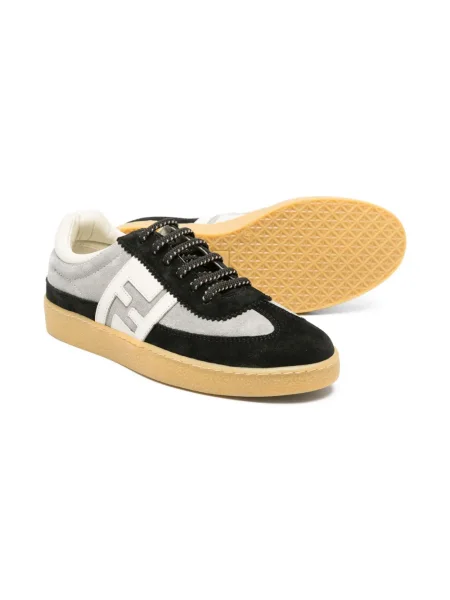 Sneakersy dziecięce Fendi czarne