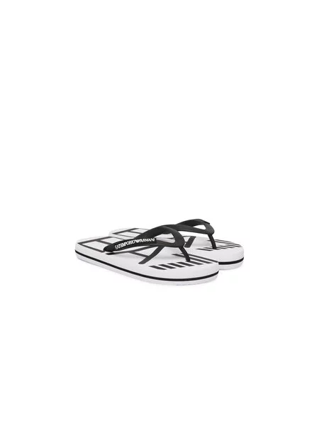 Žabky Emporio Armani bílé