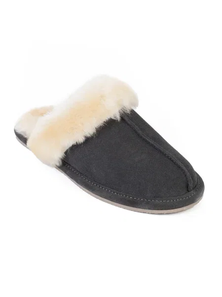 Minnetonka Papuci de casă crem / închis gri
