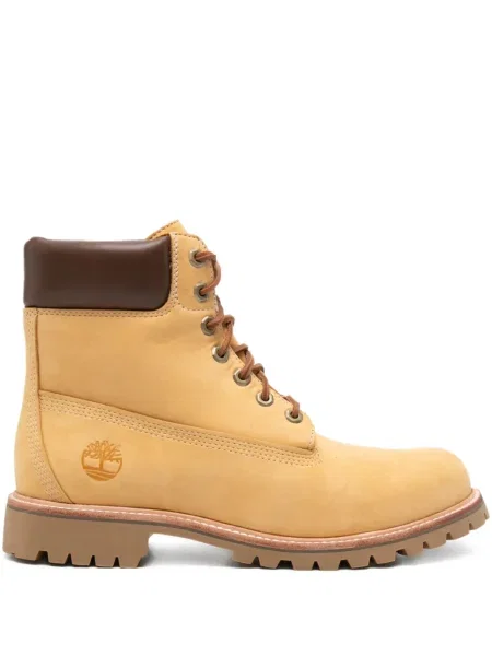 Nubuck μποτάκια Timberland με κορδόνια