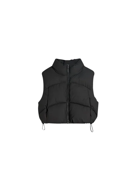 Bershka Vestă negru