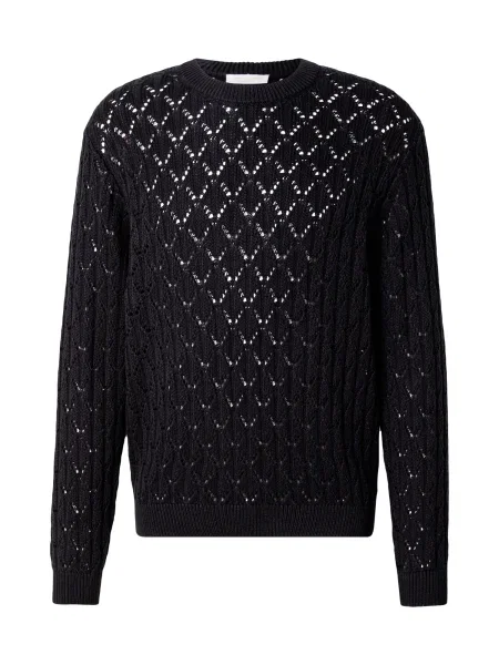 JACK & JONES Pulover JORGRAMERCY' negru