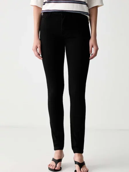 Guess blugi skinny pentru femei SKINNY negru