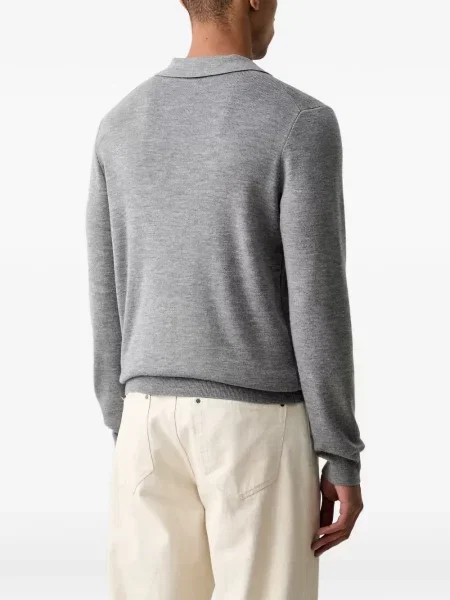Tricou polo Trussardi gri