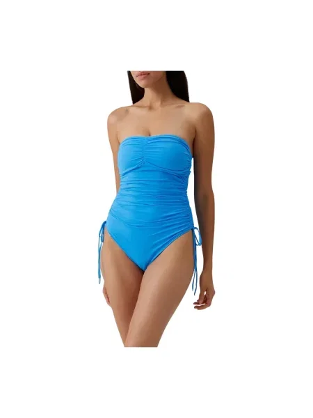 Stroj jednoczęściowy Melissa Odabash niebieski