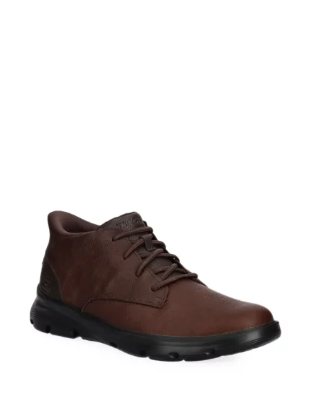 Botine Skechers din piele maro