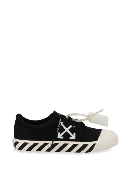 Sneakerși Off-white cu dungi alb