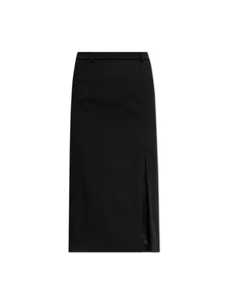 Spódnica Dolce And Gabbana wełniana czarna