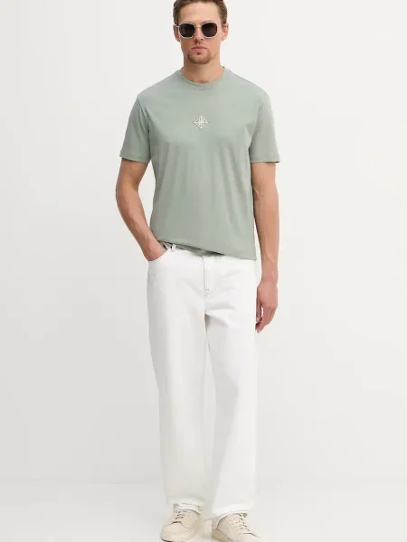 Armani Exchange tričko zelené