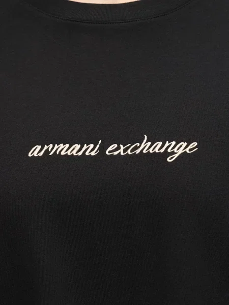 Armani Exchange Tricou negru
