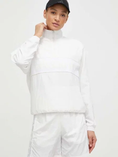 Jakna adidas Originals za žene za prijelazno razdoblje bijela
