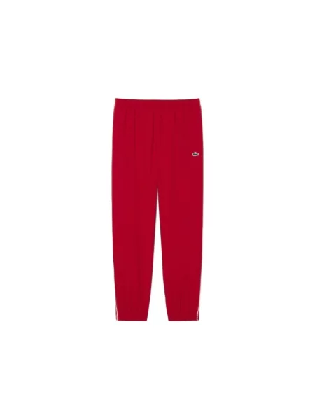 Pantaloni Lacoste roșu