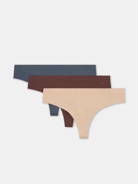 Набір трусів DIVERSE Hipsty 3p мультиколор поліамід/еластан