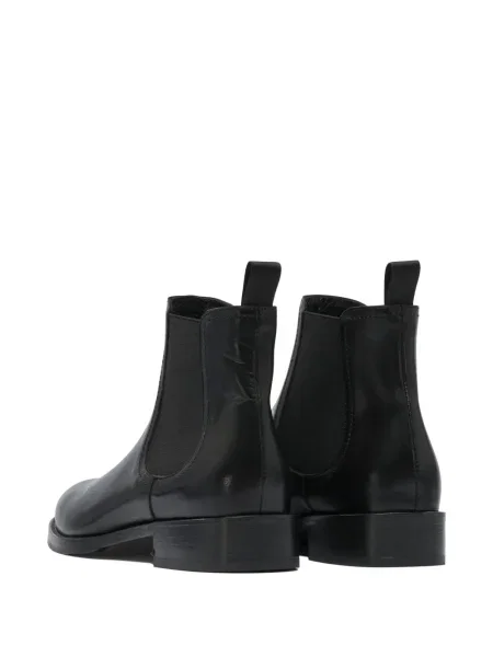 Botine chelsea Maretto din piele negru