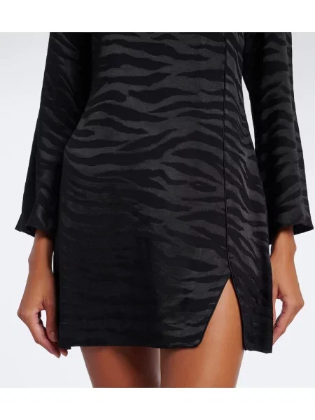 Rochie Rixo din satin negru