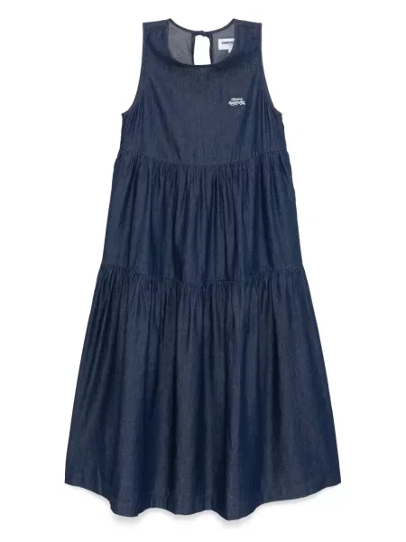 Rochie Chocoolate cu broderie de costum albastru