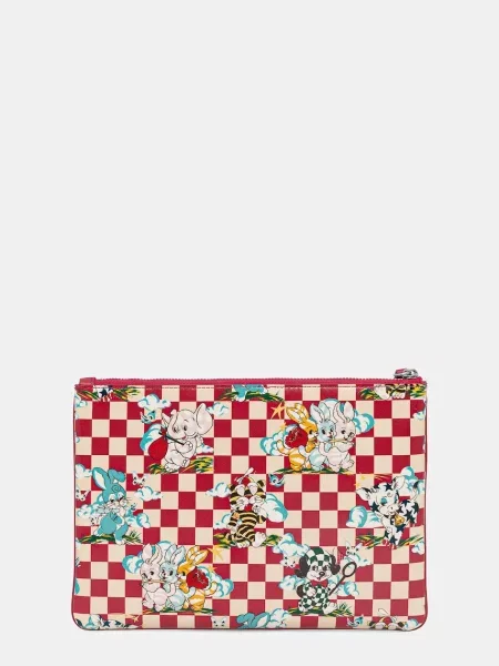 Кожаная косметичка Kenzo